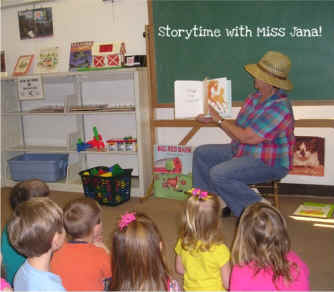 kids at storytime