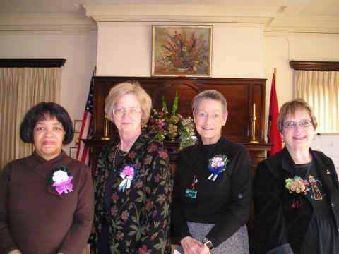 Toni Rose, Donna Caldwell, Sharon Lamberson, Peggy Northcraft
