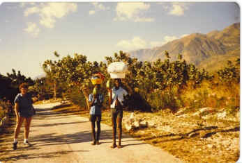 Ann in Haiti
